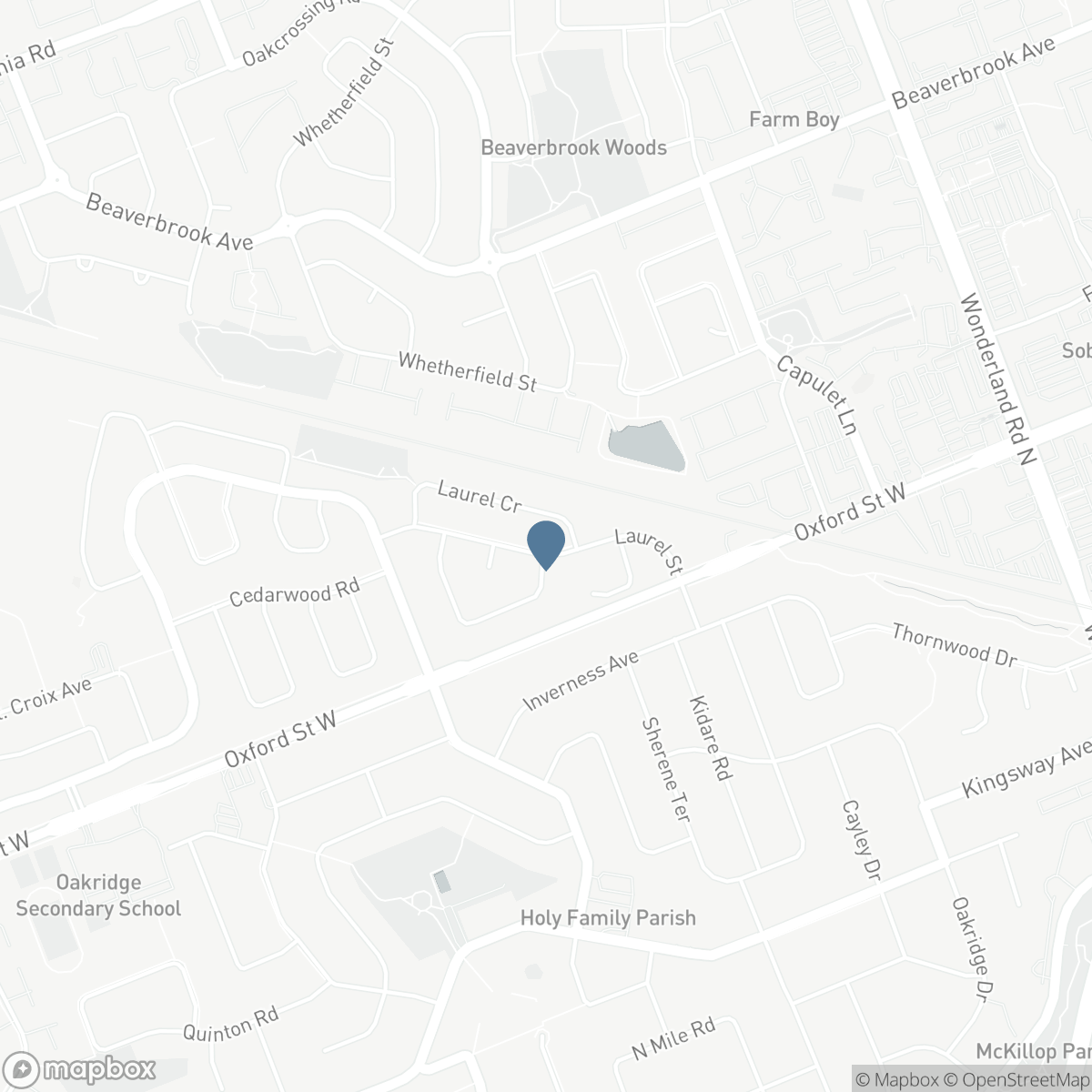 78 LAUREL STREET, London, Ontario N6H 4W7